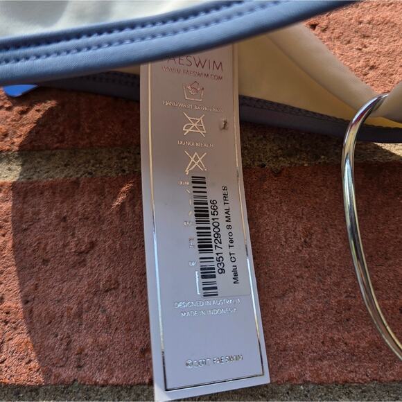 FAE Swim Malu top and Zeila Bikini bottoms in 'Trio' Size Small Medium 2017 - Picture 7 of 12